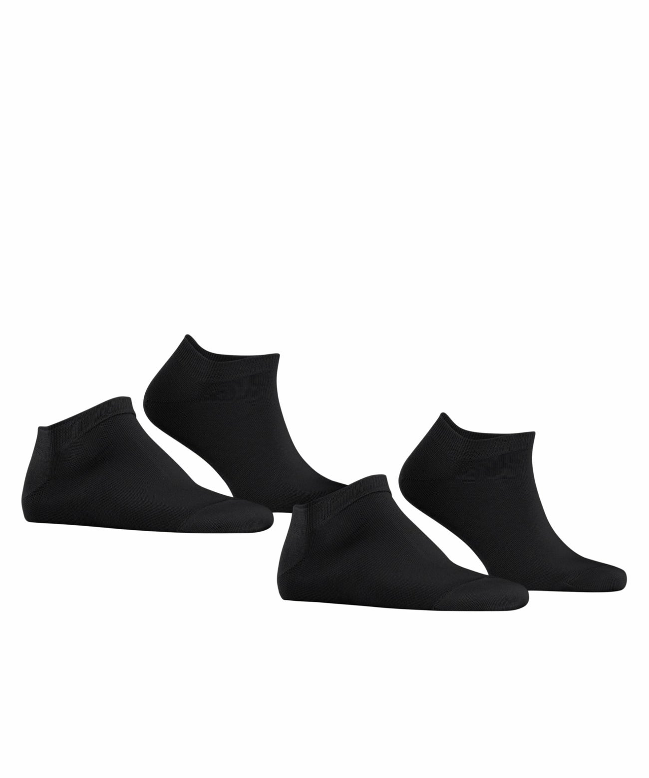 Esprit Sneakersokje Basic Uni Heren 2-PACK 17855  3000 black Foto 16080