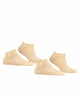 Esprit Sneakersokje Basic Uni Heren 2-PACK 17855  4011 cream Foto 16092