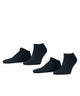 Esprit Sneakersokje Basic Uni Heren 2-PACK 17855  6120 marine Foto 16222