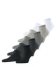 Esprit Solid Mix 5-PACK sneakersokken heren in diverse basiskleuren, biologisch katoen, enkelhoogte, set van vijf.