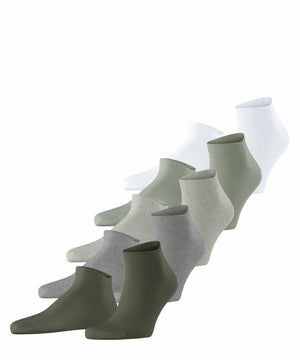 Esprit Solid Mix 5-PACK Sneakersokken Heren 17952 0030 sortiment Foto 18632