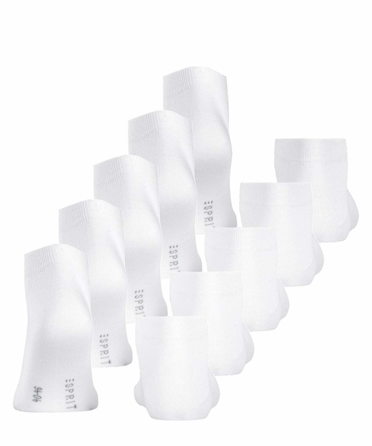 Esprit Solid Sneakersokken Heren 5-PACK 17990 2000 white Foto 5048