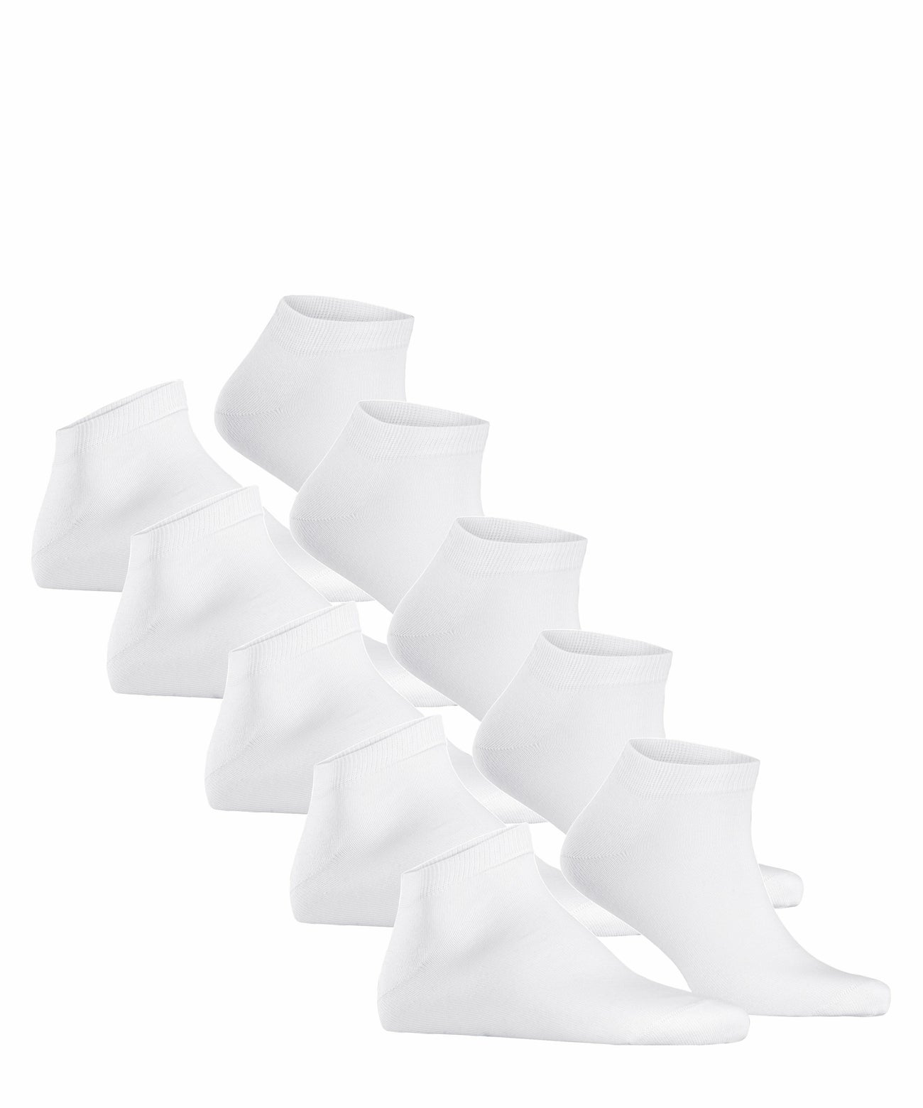 Esprit Solid Sneakersokken Heren 5-PACK 17990 2000 white Foto 5050