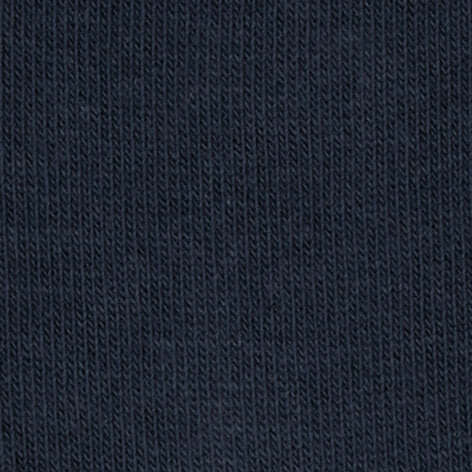 Zwarte stevige katoenen stof met een fijne structuur, perfect voor herensokken.