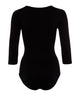 FALKE 3/4 Mouw Fine Cotton Body 40926  3009 black Foto 21910