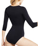 FALKE 3/4 Mouw Fine Cotton Body 40926  3009 black Foto 21911