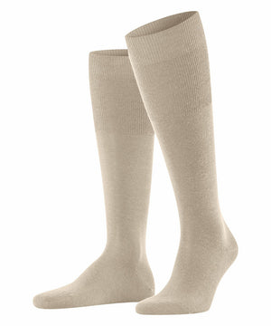 FALKE Airport Heren Kniekous 15435 4043 beige mel. Foto 31713