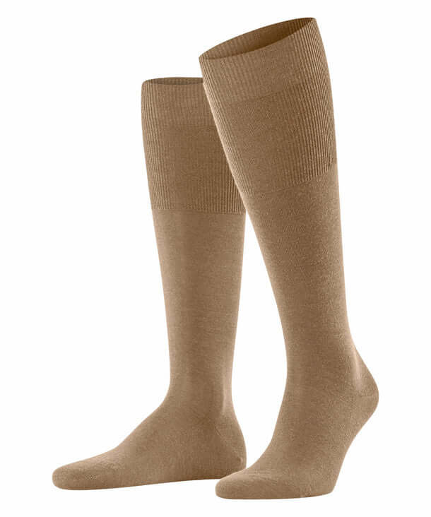 FALKE Airport Heren Kniekous 15435 5078 almond Foto 11396