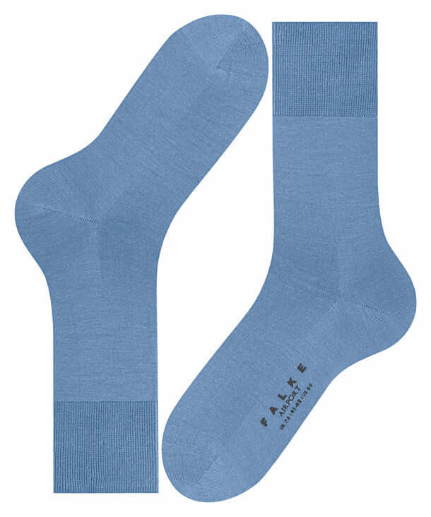 FALKE Airport Herensok 14435 6554 cornflower blue Foto 15568