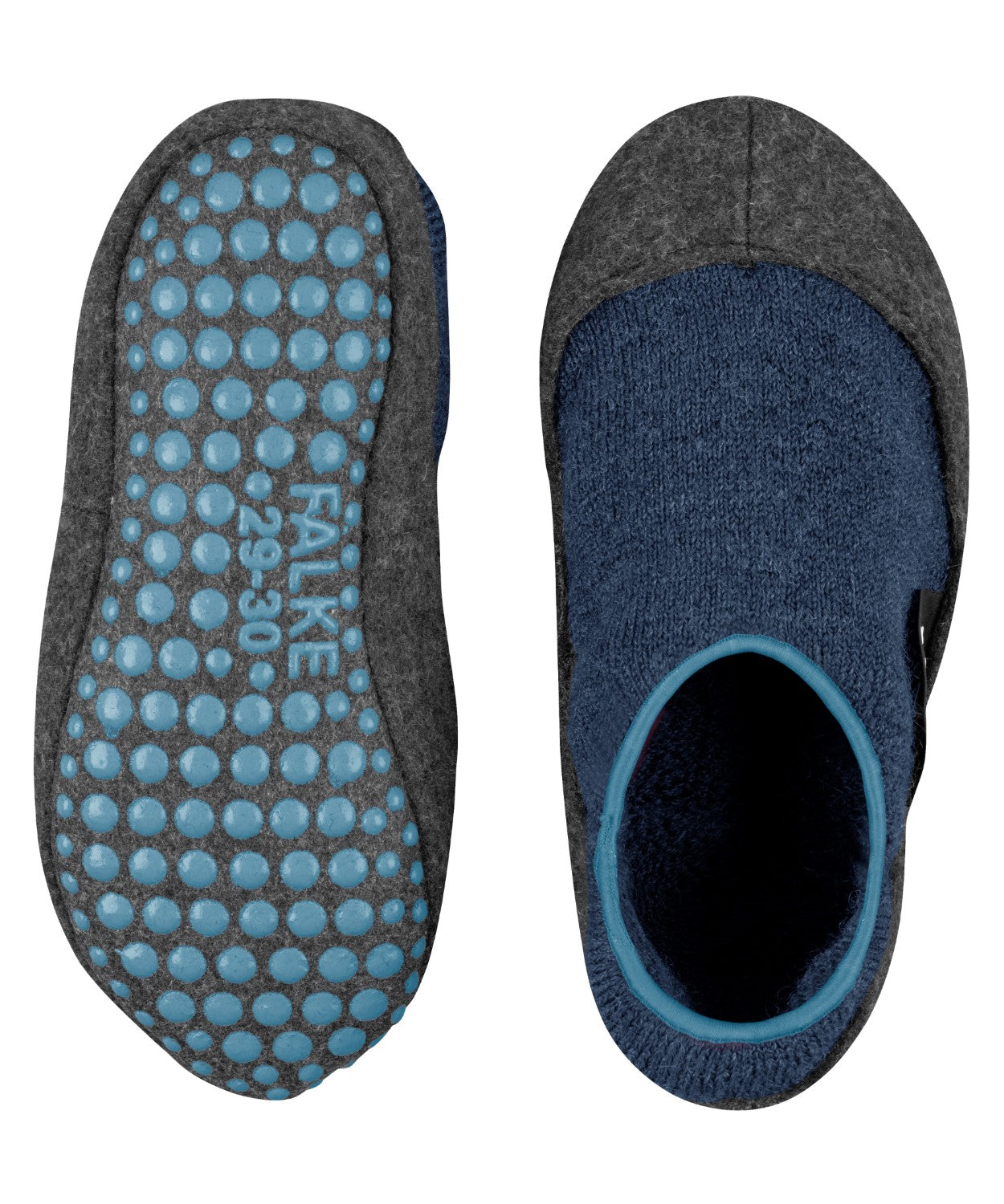 FALKE Cosy Slipper Pantoffel Kinderen 12995 6681 darkblue Foto 9750