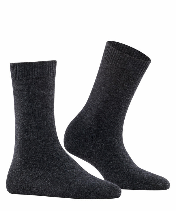 FALKE Cosy Wool Damessokje 47548 3089 anthra.mel Foto 3498