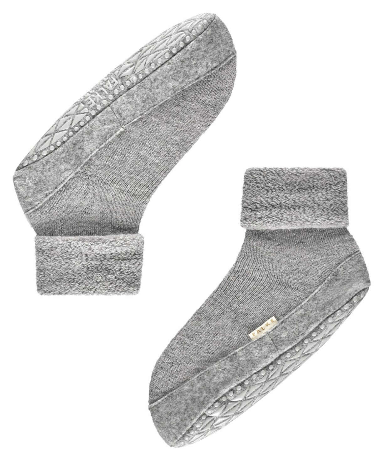 FALKE Cosyshoe Dames Sloffen 47571 3400 light grey - VINQ.nl