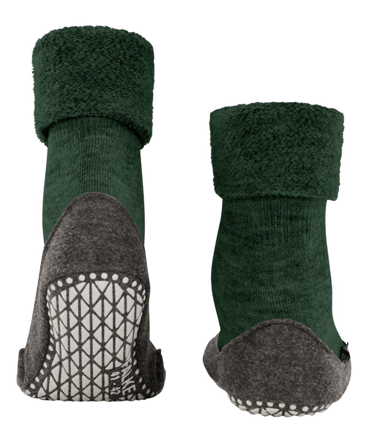 FALKE Cosyshoe Heren Sloffen 16560 7318 green mel. Foto 18379