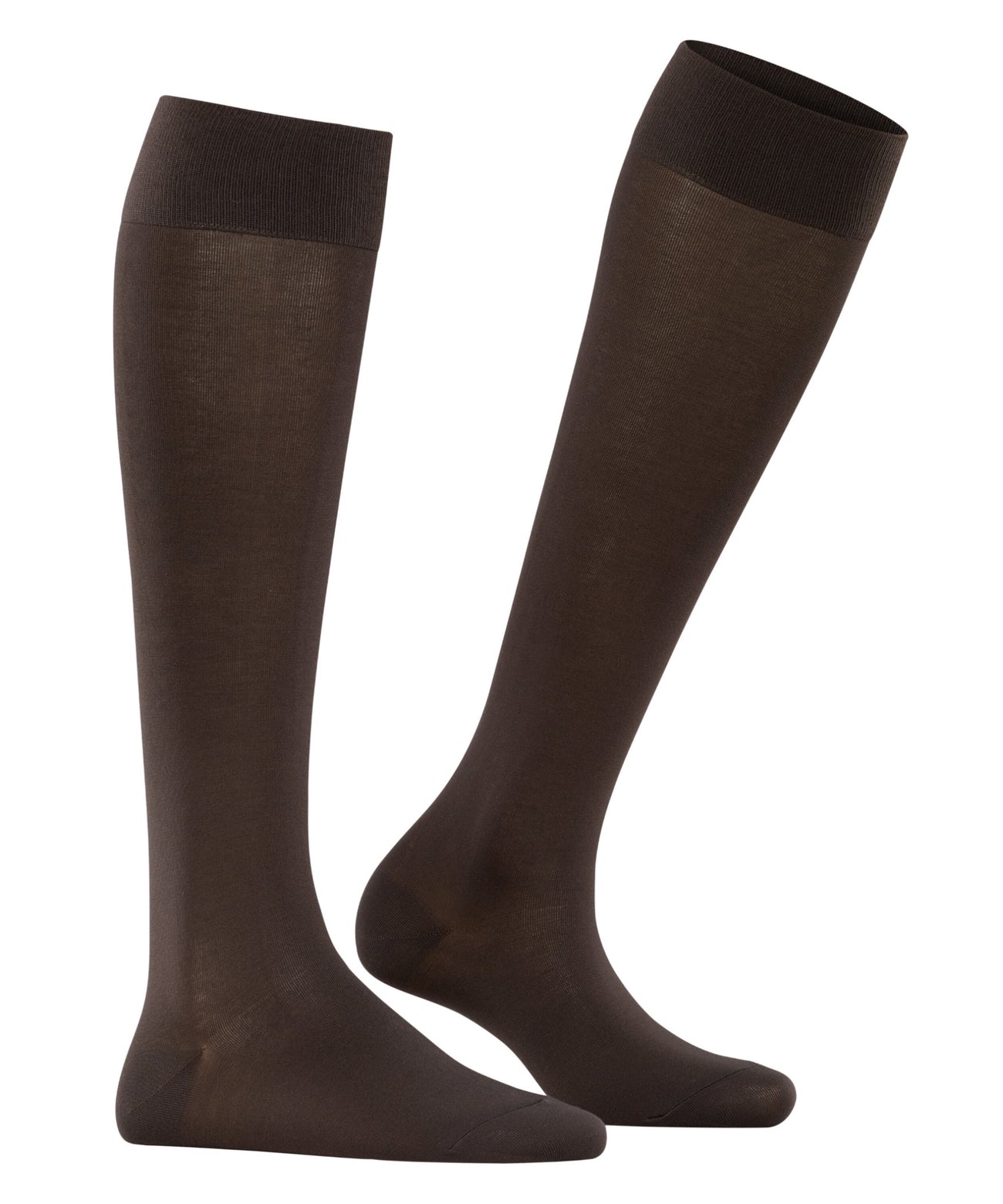 FALKE CottonTouch Dames Kniekous 46605 5233 dark brown Foto 27444