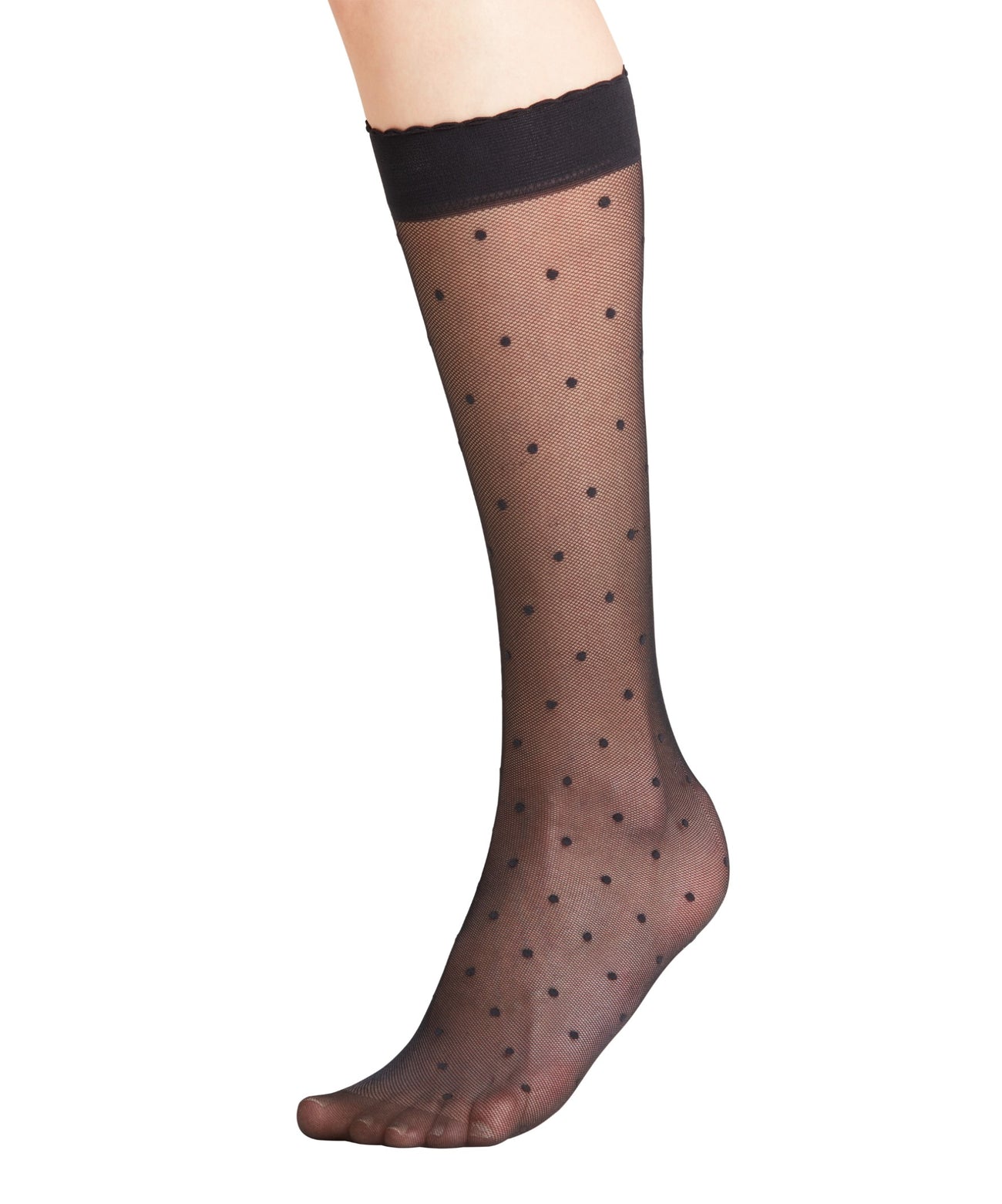 FALKE Dots kniekous Dames 41852 3009 black Foto 3458