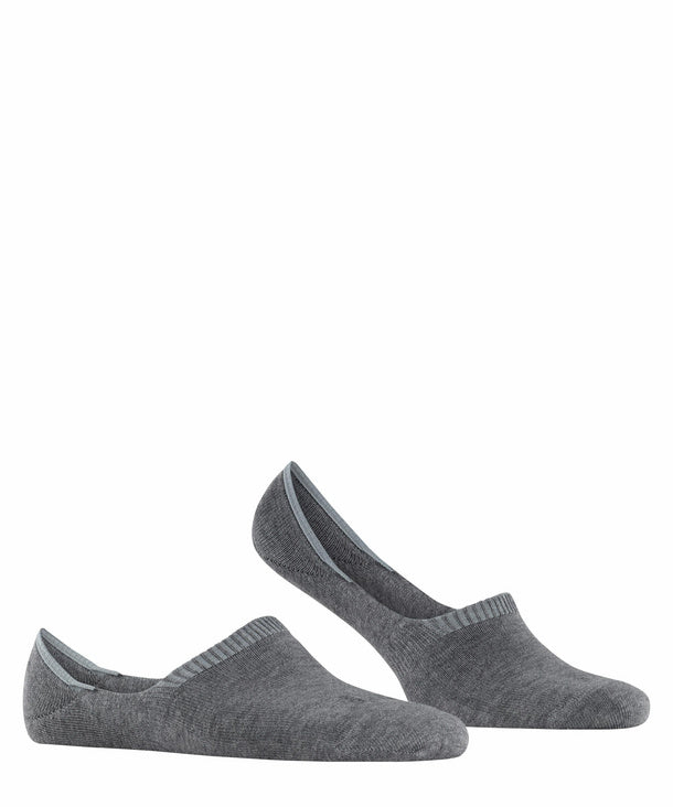 FALKE Family Invisible Sneakers Heren 14676 3390 light greymel. Foto 11855