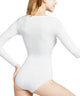 FALKE Fine Cotton Body Hoge halslijn 40925  2209 white Foto 5714