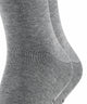 FALKE Happy 2-Pack Herensokken 14610 3390 light greymel. Foto 7339