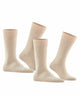 FALKE Happy 2-Pack Herensokken 14610 4650 sand mel. Foto 7343