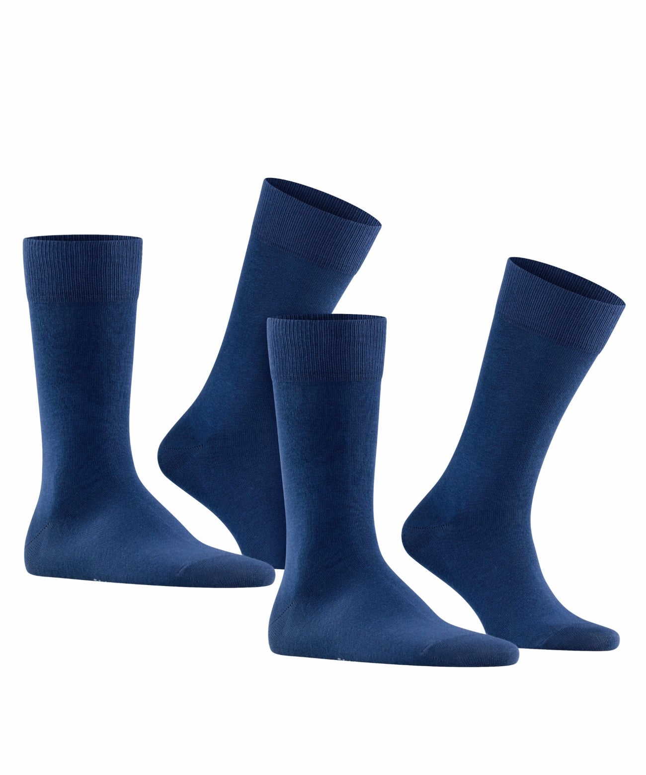 FALKE Happy 2-Pack Herensokken 14610 6000 royal blue Foto 7355