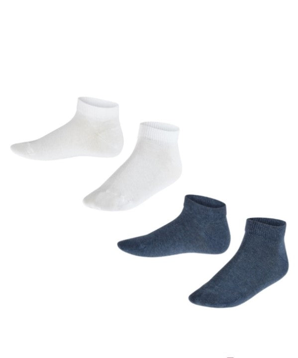 FALKE Happy 2-Pack Sneaker Sokjes Kinderen 12298 0040 sortiment Foto 8415