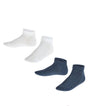 FALKE Happy 2-Pack Sneaker Sokjes Kinderen 12298 0040 sortiment Foto 8415