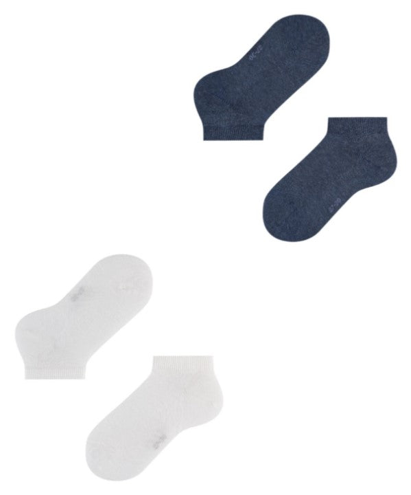 FALKE Happy 2-Pack Sneaker Sokjes Kinderen 12298 0040 sortiment Foto 8416
