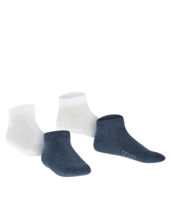 FALKE Happy 2-Pack Sneaker Sokjes Kinderen 12298 0040 sortiment Foto 8417