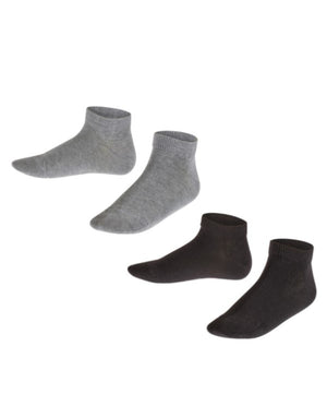 FALKE Happy 2-Pack Sneaker Sokjes Kinderen 12298 0050 sortiment Foto 8420