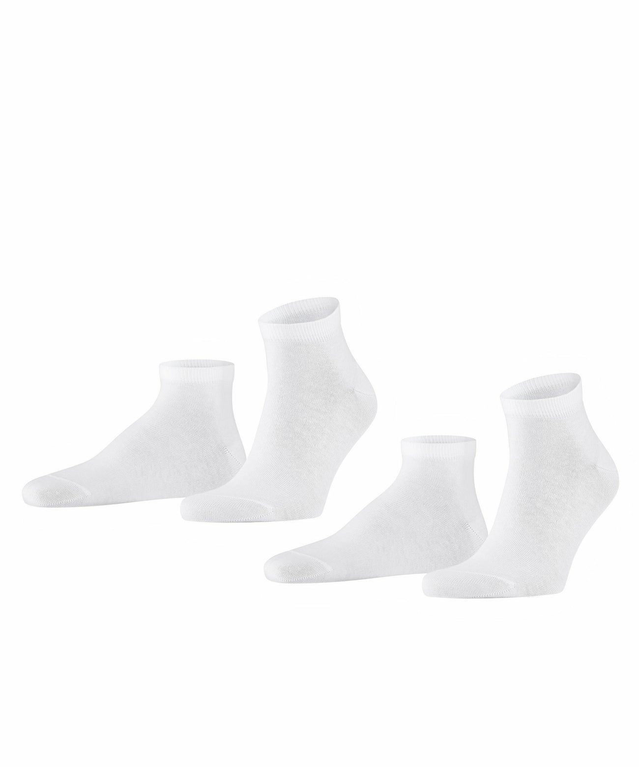 FALKE Happy 2-Pack Sneakersok Heren 14606 2000 white Foto 7283