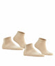 FALKE Happy 2-Pack Sneakersok Heren 14606 4650 sand mel. Foto 7309