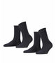 FALKE Happy Uni 2-PACK Sokken Dames 46417 6375 dark navy Foto 10001