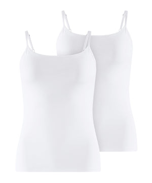 FALKE Hemdje 2-Pack Daily Comfort Dames 69101 2000 white Foto 30191