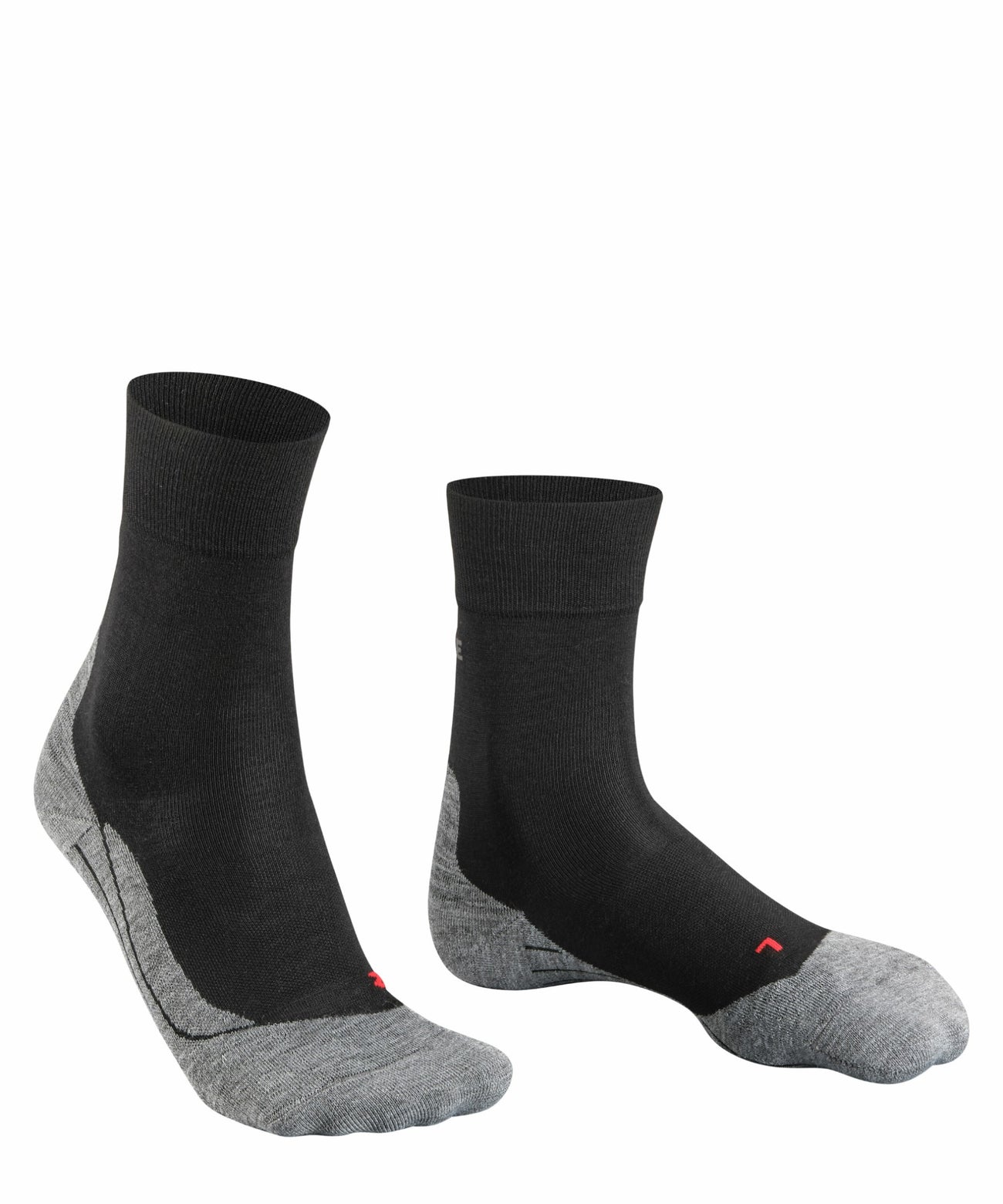 FALKE RU4 Wool Hardloopsok Heren 16396 3010 black-mix Foto 4300