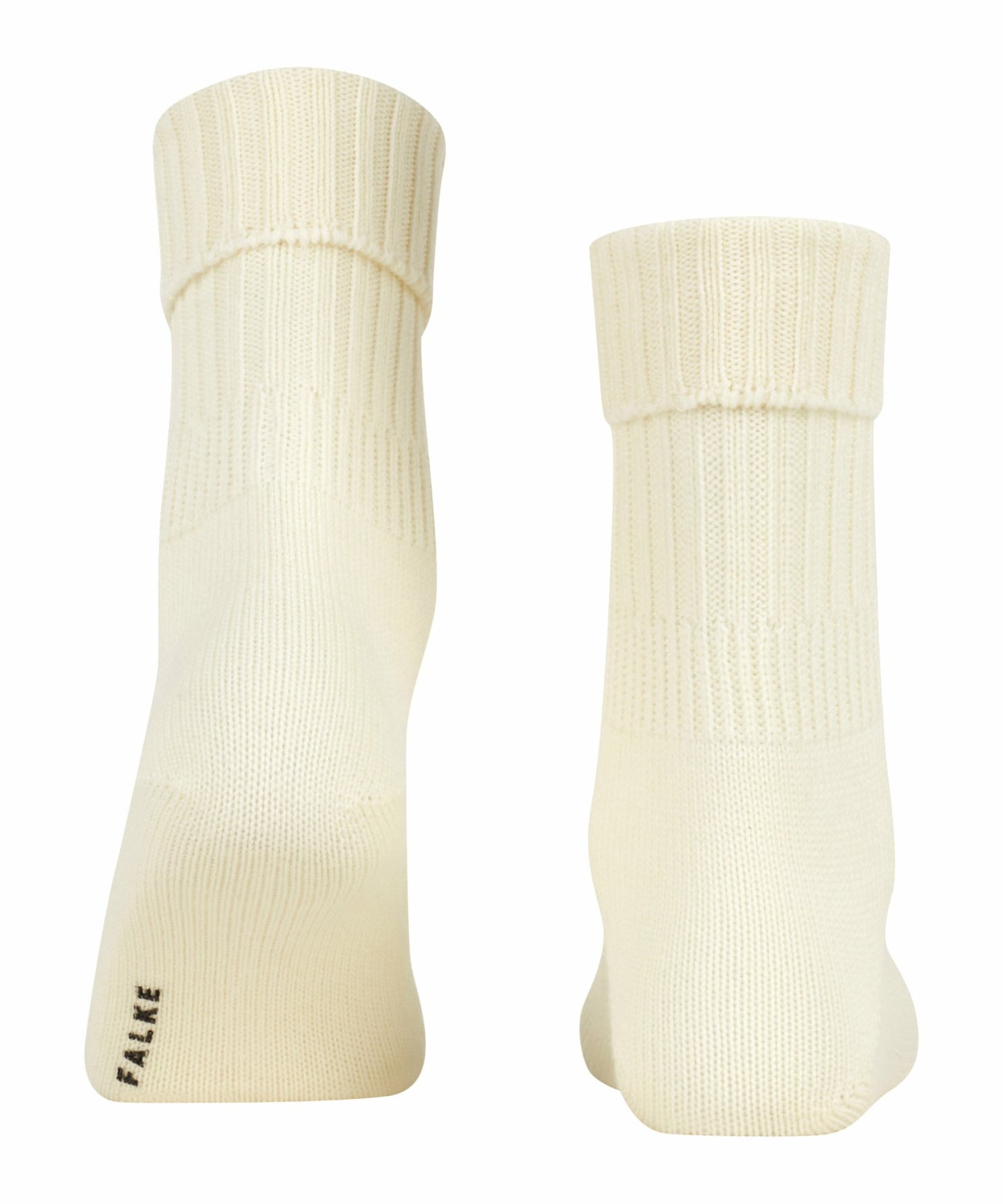 FALKE Rib Omslag Damessokje 47520 2069 woolwhite Foto 4837