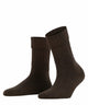 FALKE Rib Omslag Damessokje 47520 5450 dark brown Foto 4016