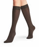 FALKE Seidenglatt 40 Panty Kniekousje 41744 3529 anthracite Foto 8943