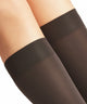 FALKE Seidenglatt 40 Panty Kniekousje 41744 3529 anthracite Foto 8945