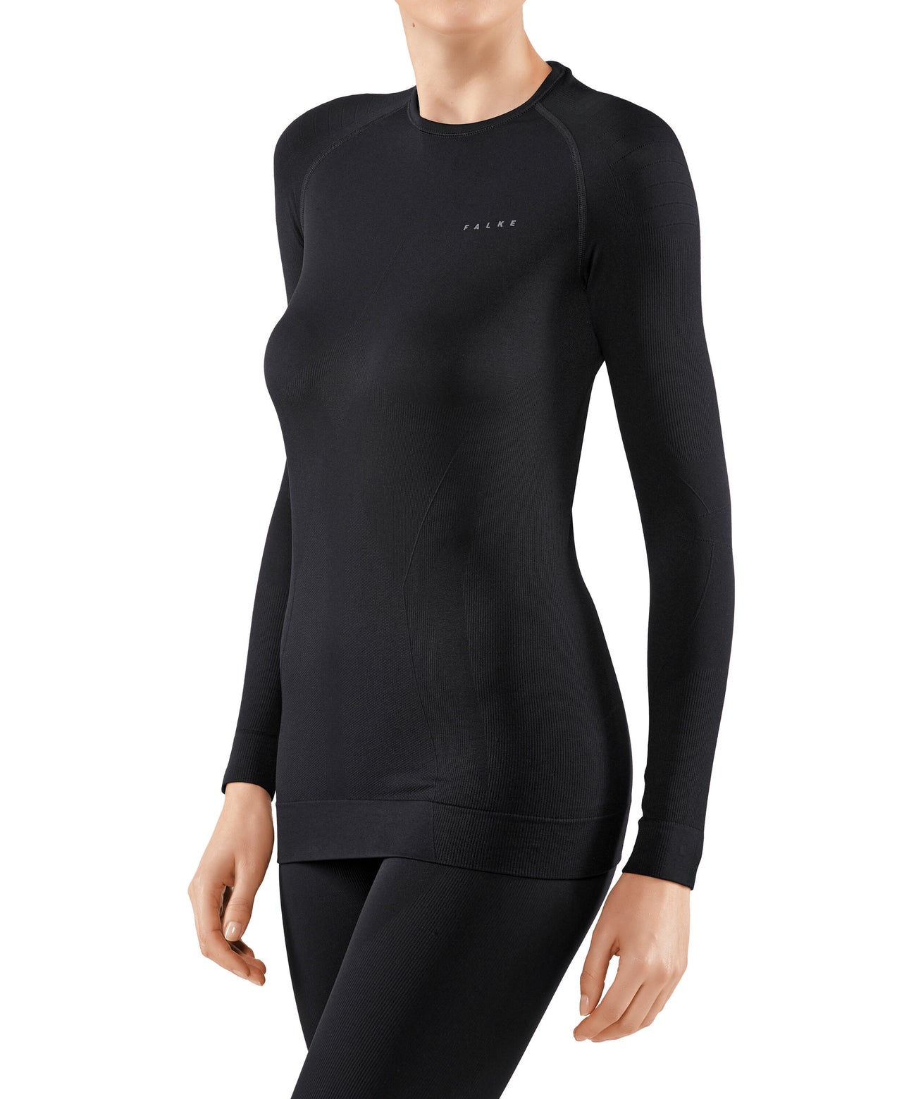 FALKE Shirt Lange Mouw Maximum Warm Dames 33037 3000 black Foto 26319