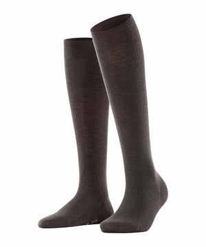 FALKE SoftMerino Dames Kniekous 47438 5239 dark brown Foto 2917