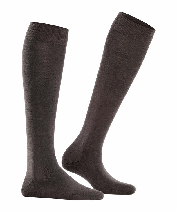 FALKE SoftMerino Dames Kniekous 47438 5239 dark brown Foto 2921