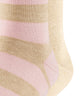 FALKE Sokken Happy Stripe 2-PACK Kinderen 12993 4650 sand mel. Foto 20779