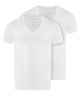 FALKE T-Shirt 2-Pack Daily Comfort Heren 68106 2000 white Foto 29383