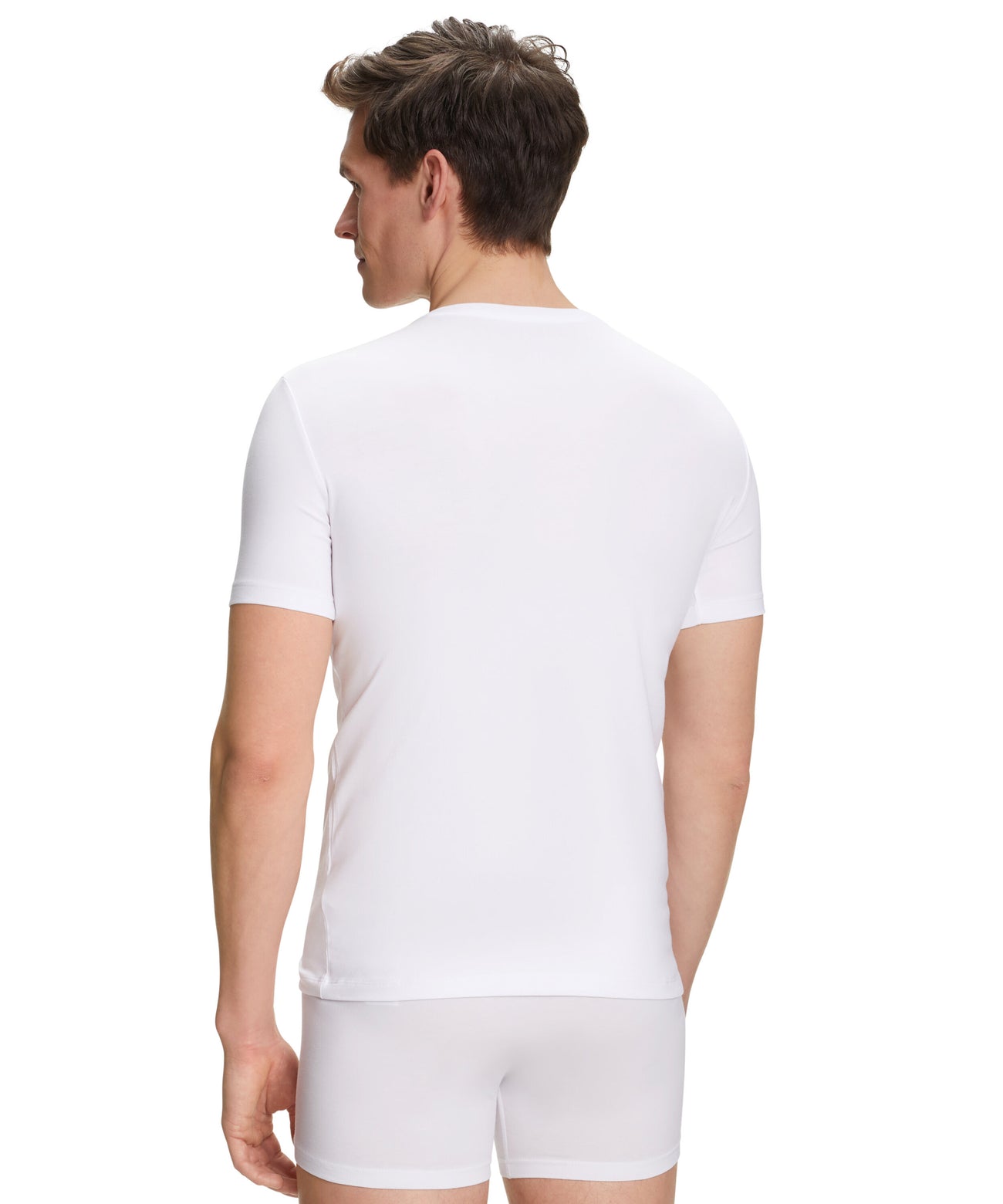 FALKE T-Shirt 2-Pack Daily Comfort Heren 68106 2000 white Foto 29385