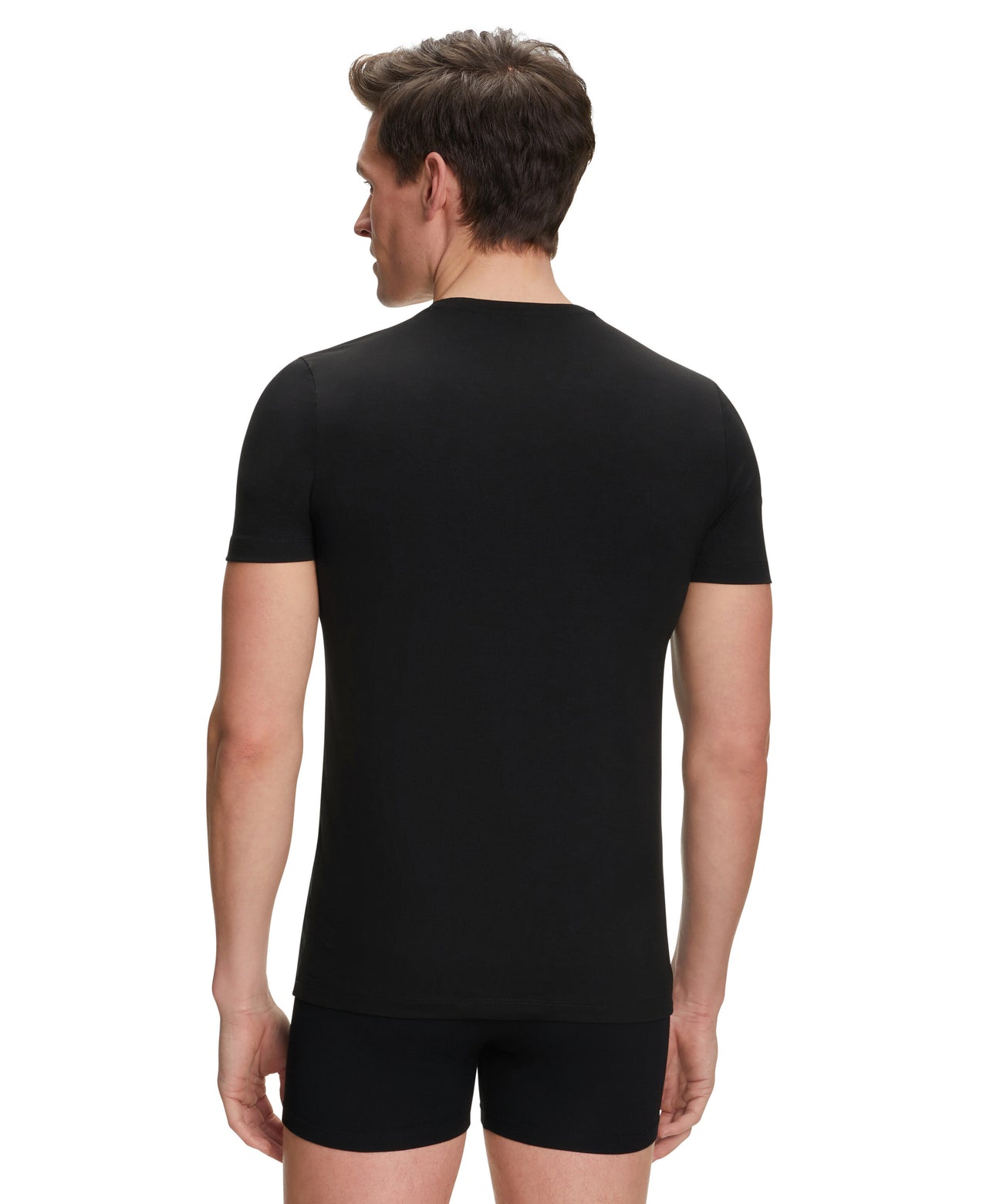 FALKE T-Shirt 2-Pack Daily Comfort Heren 68106 3000 black Foto 29391