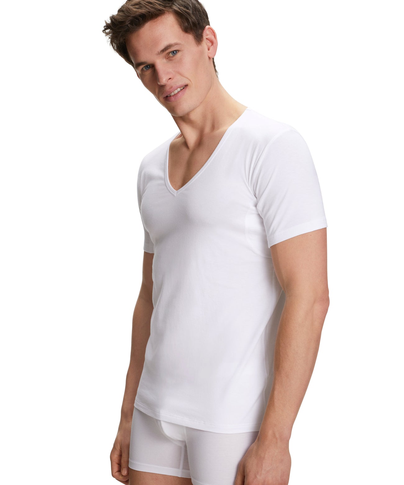 FALKE T-Shirt Daily Climate Control Heren 68116 2000 white Foto 29398