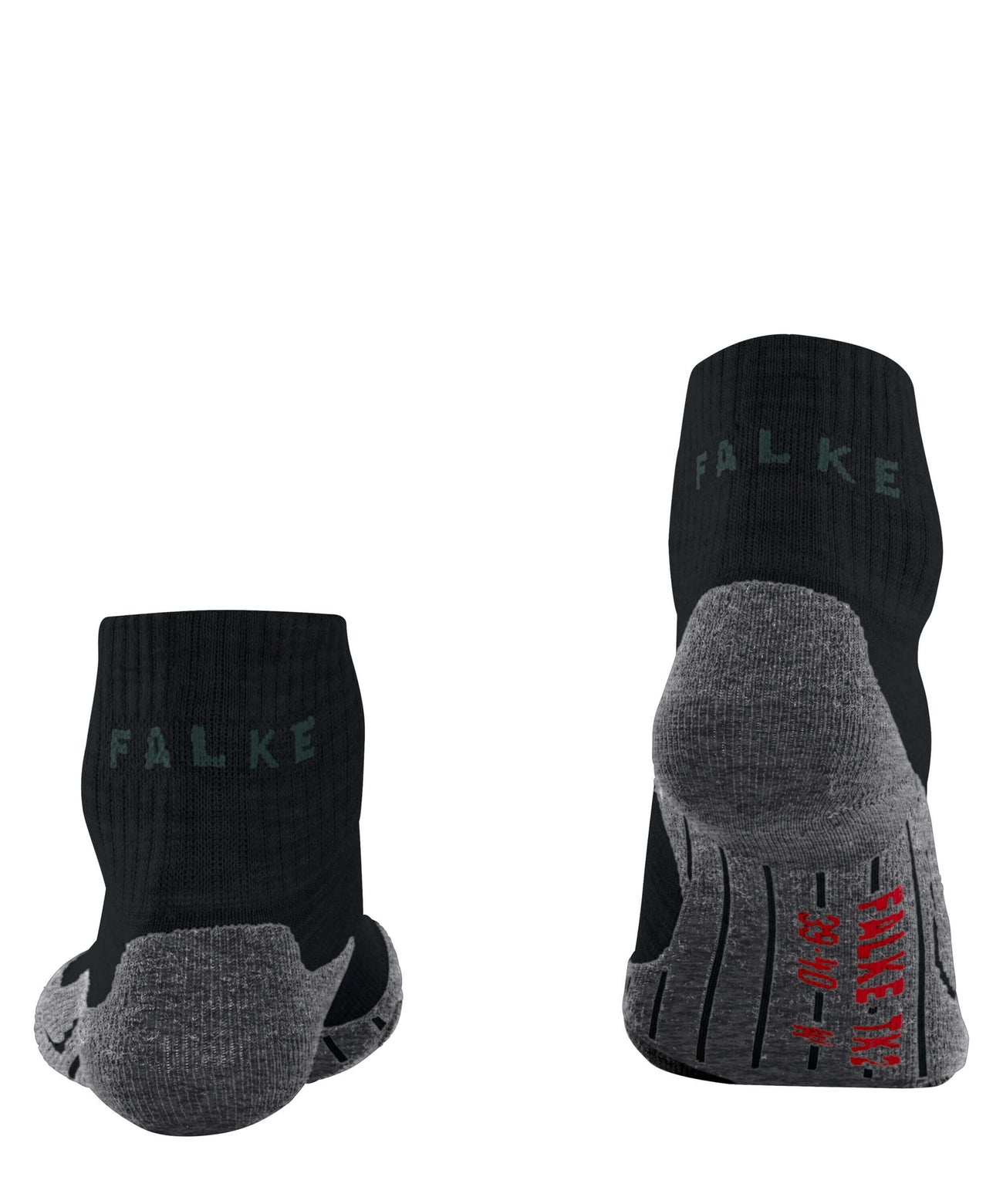 FALKE TK2 Explore Short Wandel Sok Dames 16153 3010 black-mix Foto 28460