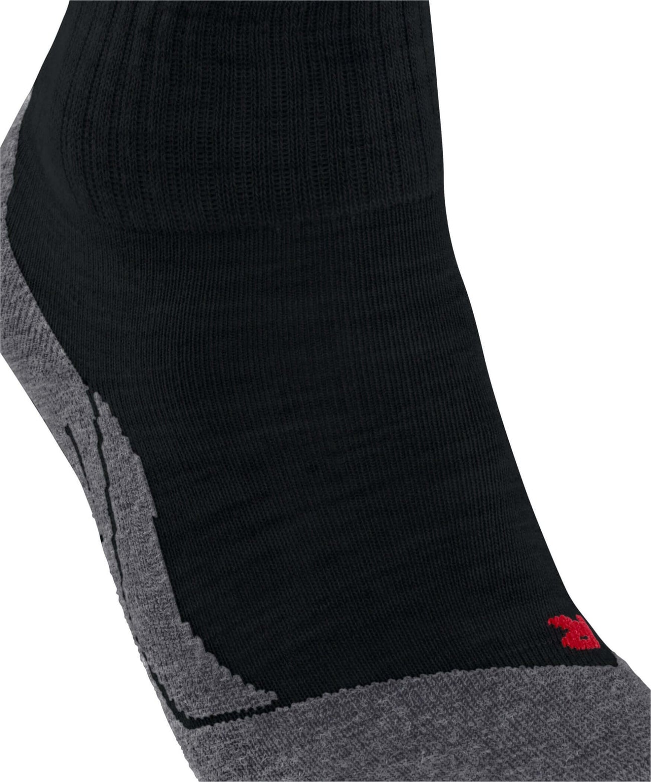 FALKE TK2 Explore Short Wandel Sok Dames 16153 3010 black-mix Foto 28462