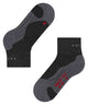 FALKE TK2 Explore Short Wandel Sok Dames 16153 3180 asphalt mel. Foto 28485