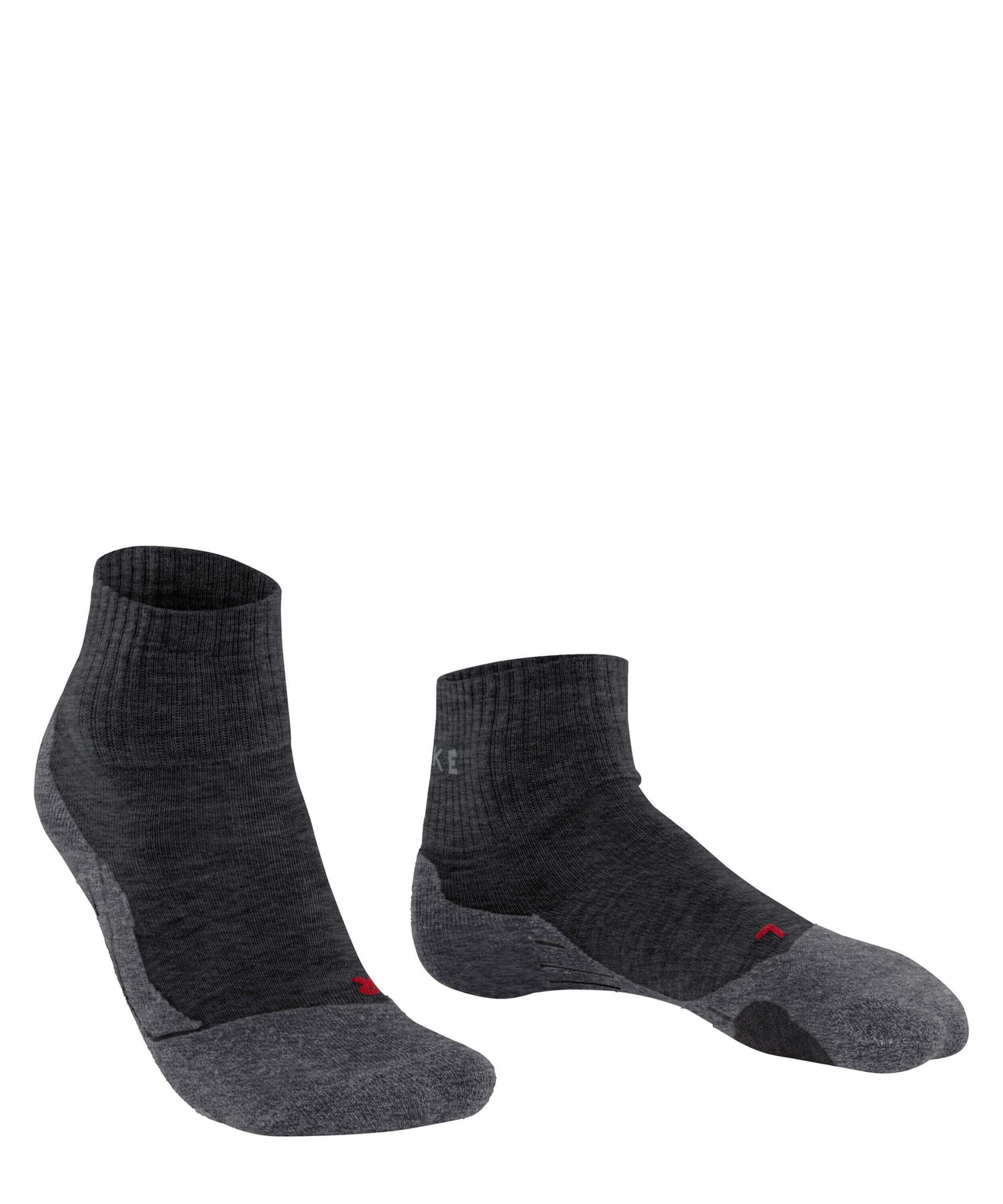 FALKE TK2 Explore Short Wandel Sok Dames 16153 3180 asphalt mel. Foto 28487